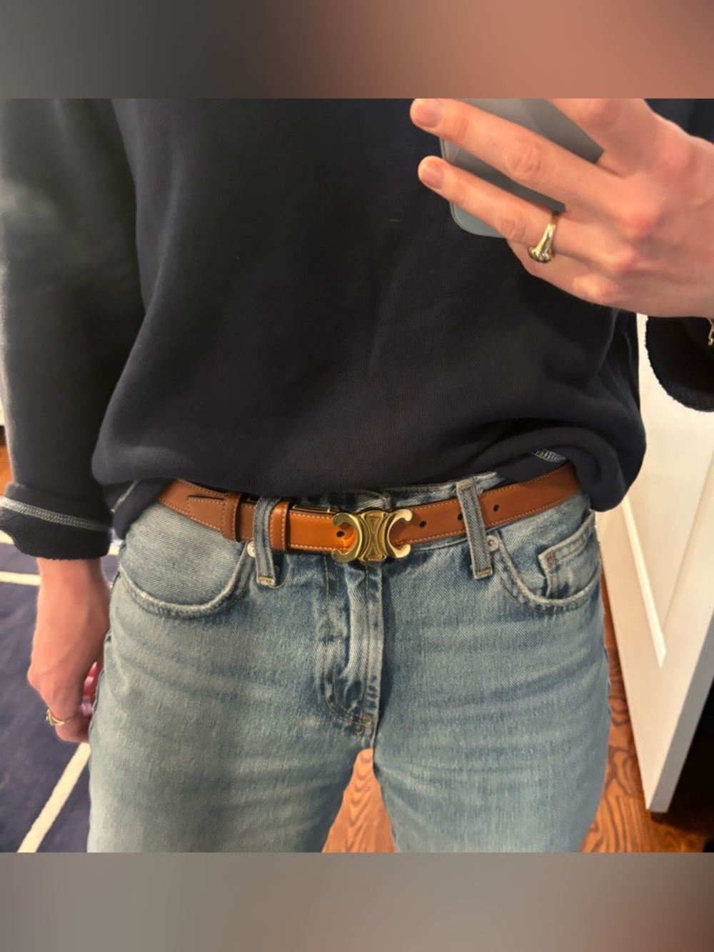Celine Triomphe Belt Size small - Picture 5 of 5